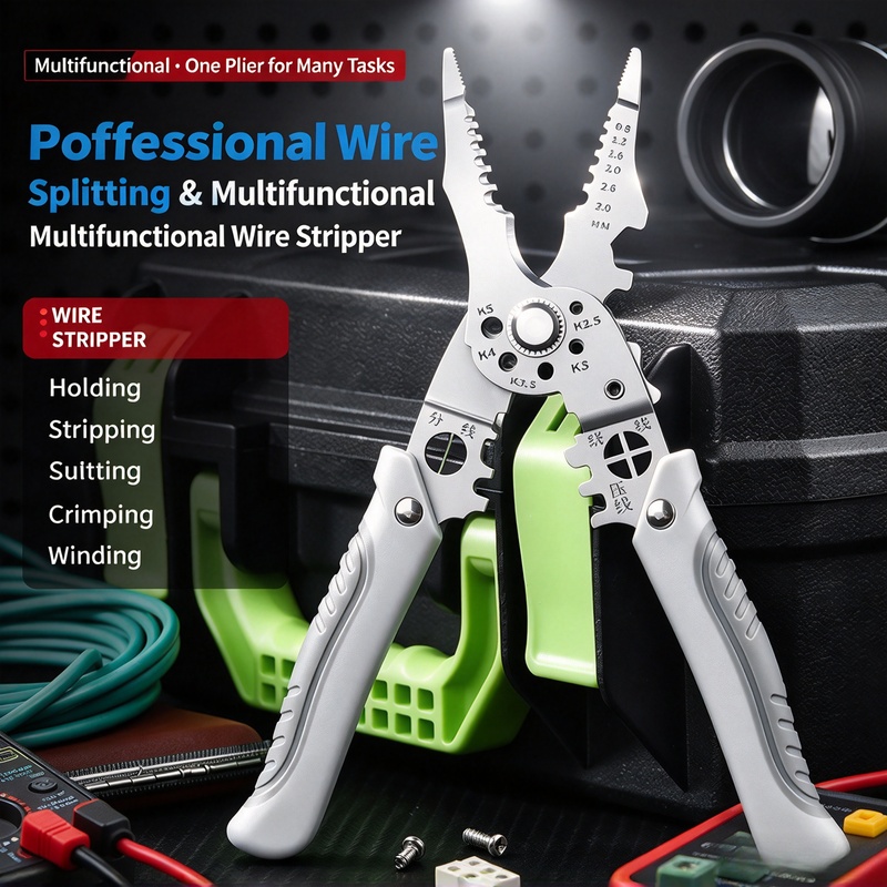 Heavy Duty Industrial Wire Str - Automatic Wire Stripper Cutter 评论和价格