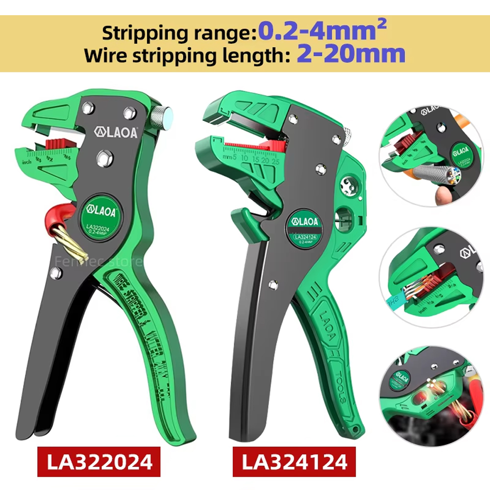 LAOA Wire Stripper Tools Cable - Automatic Wire Stripper Cutter 评论和价格